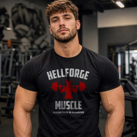 "Hellforge Muscle" Graphic Tee